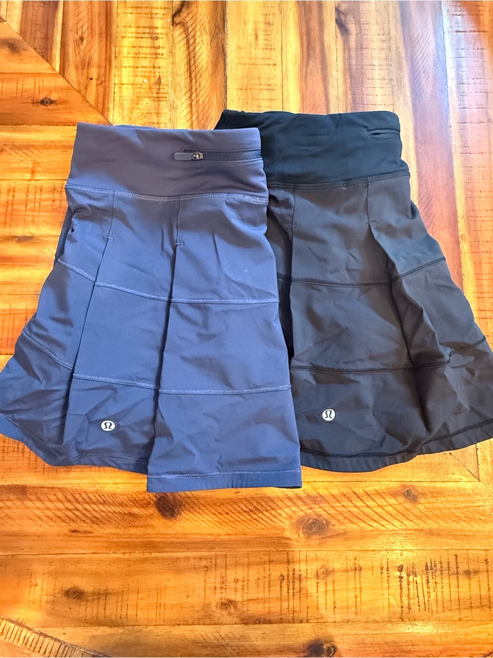 lululemon athletica Two-Pack Skirts in Navy and Black LOT
